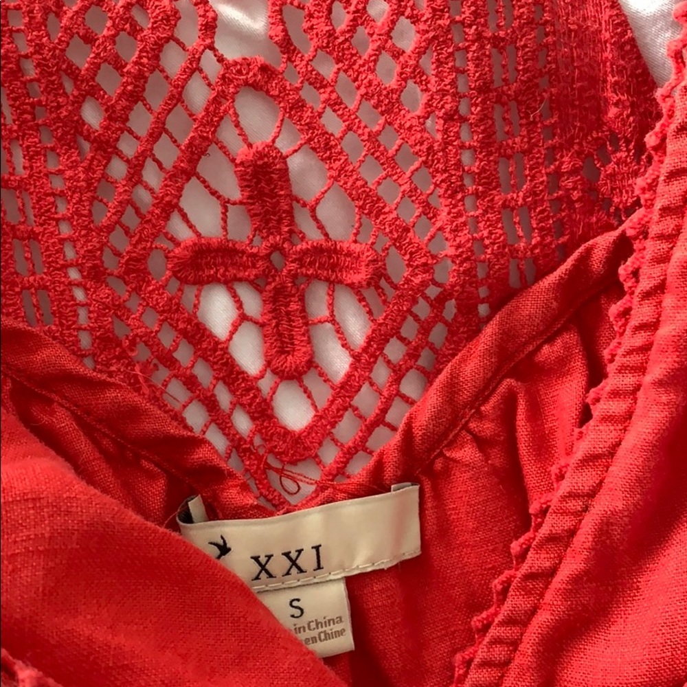 Forever 21 Crochet Cutout Dress - Picture 4 of 5